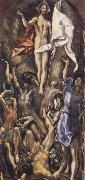 El Greco The Resurrection painting
